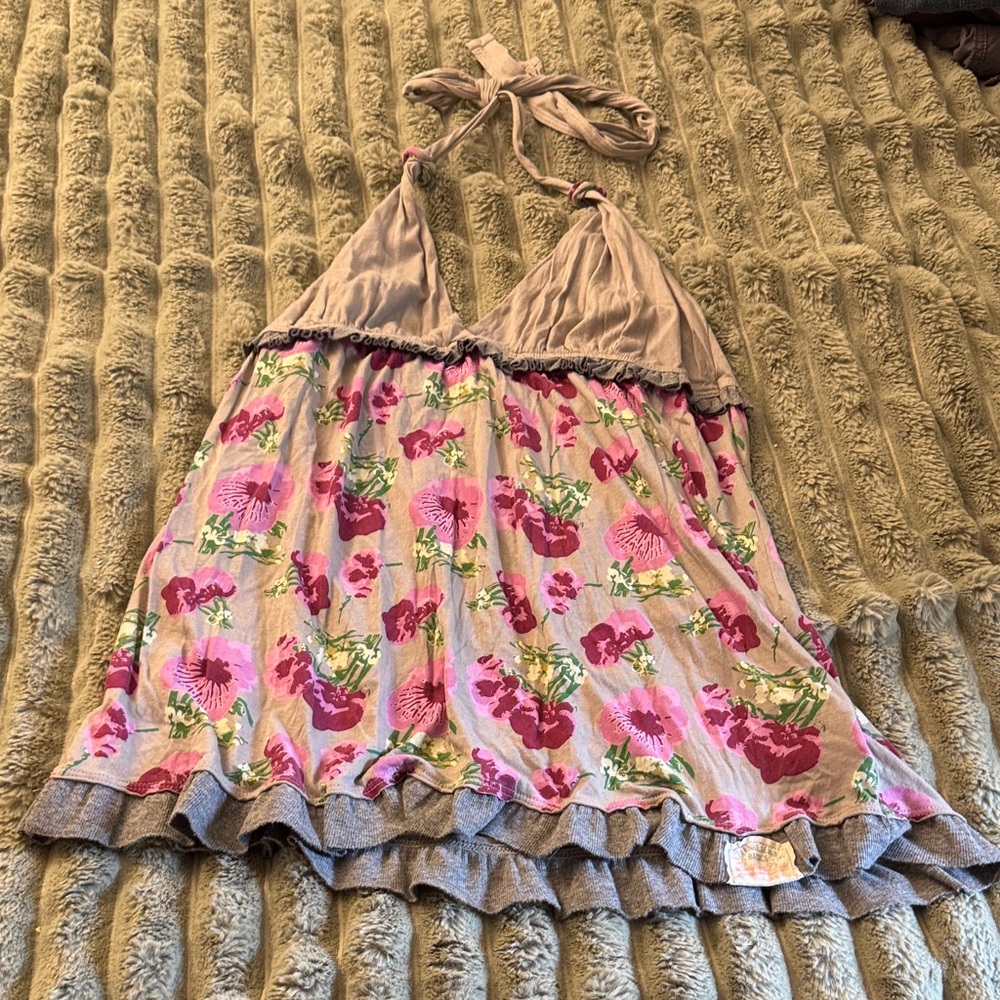 Floral Halter Women’s Top
